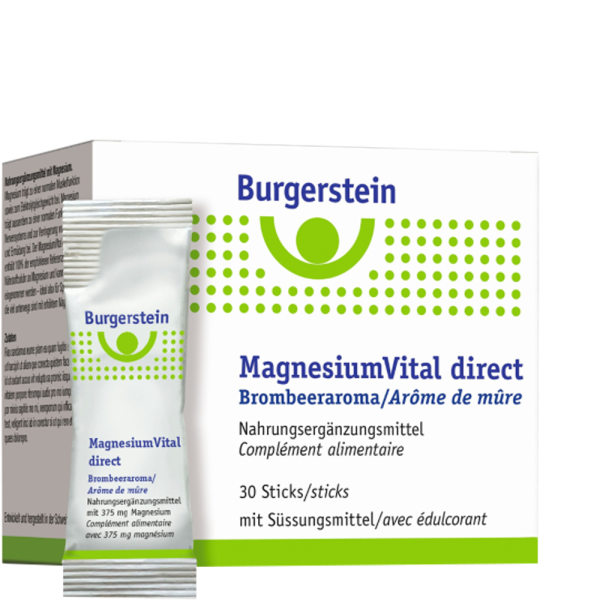 BURGERSTEIN Magnesiumvital direct Sticks 30 Stück
