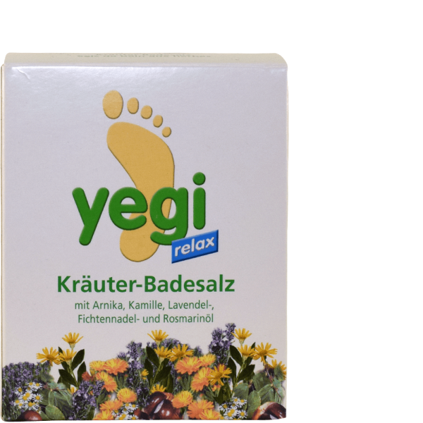 YEGI RELAX Kräuter Fussbadesalz 8 Beutel 