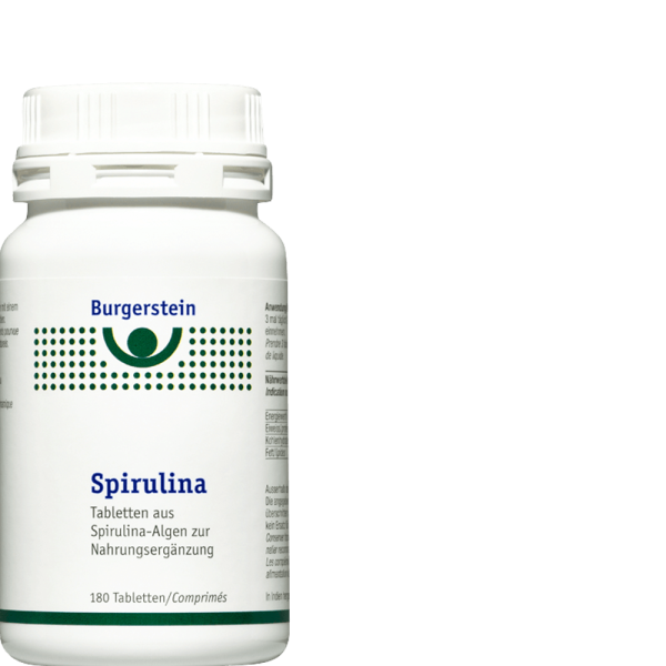 BURGERSTEIN Spirulina Tabletten 180 Stück