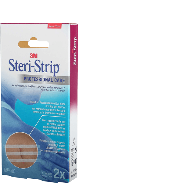 3M Steri Strip Strip weiss verstärkt