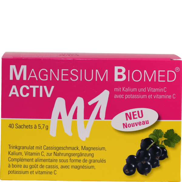 Magnesium Biomed Activ 40 Stück
