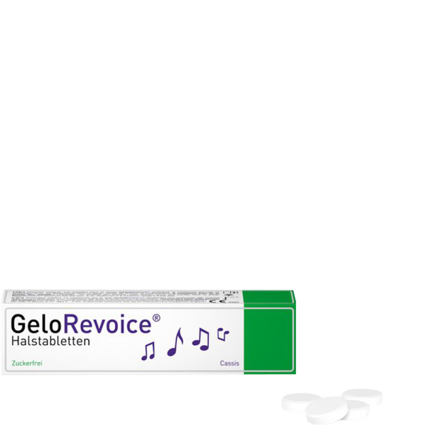 GELOREVOICE Halstabletten Cassis-Menthol 20 Stück