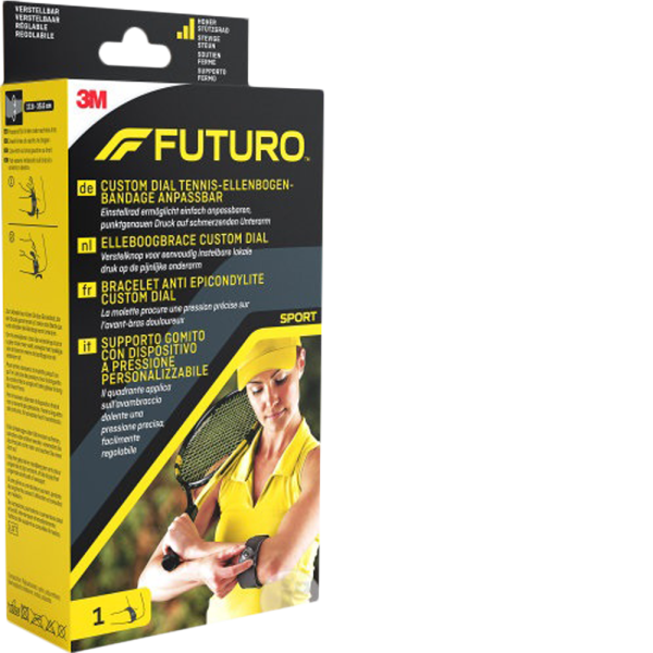 3M FUTURO Custom Dial Sport Tennisellbog anpassbar