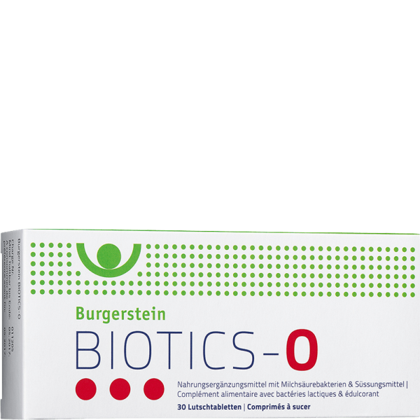 BURGERSTEIN Biotics-O 30 Stück
