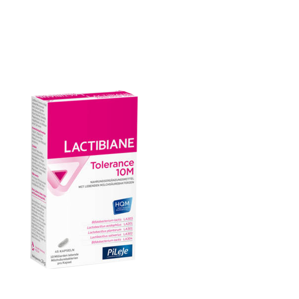 LACTIBIANE Tolerance 10M Kapseln 45 Stück