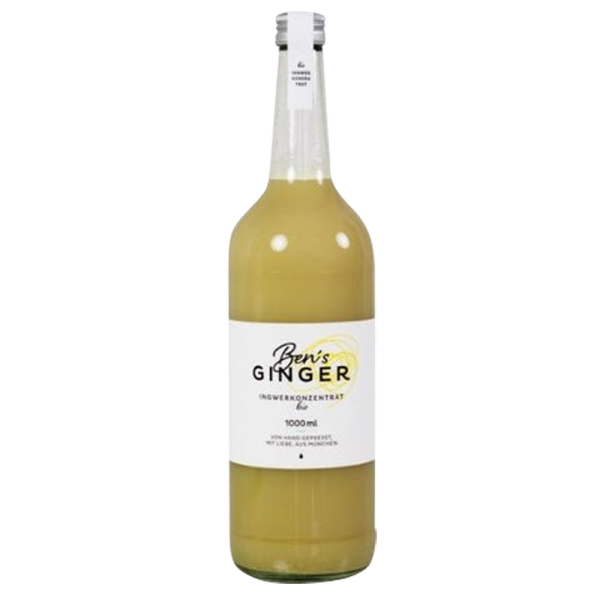 BEN'S GINGER Ingwerkonzentrat Bio 1000 ml