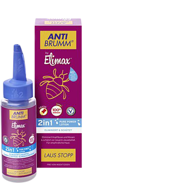 ANTI BRUMM BY ELIMAX Laus Stopp 2in1, Pure Power Lotion, 100 ml