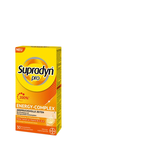 SUPRADYN pro energy-complex Brausetabl