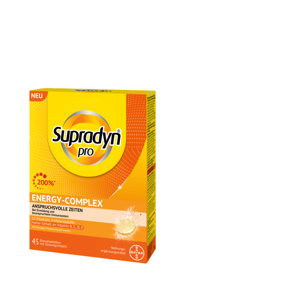 SUPRADYN pro energy-complex Brausetabl