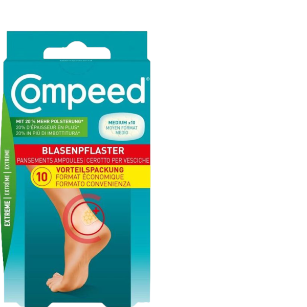 COMPEED Blasenpflaster Extreme Ferse 10 Stück