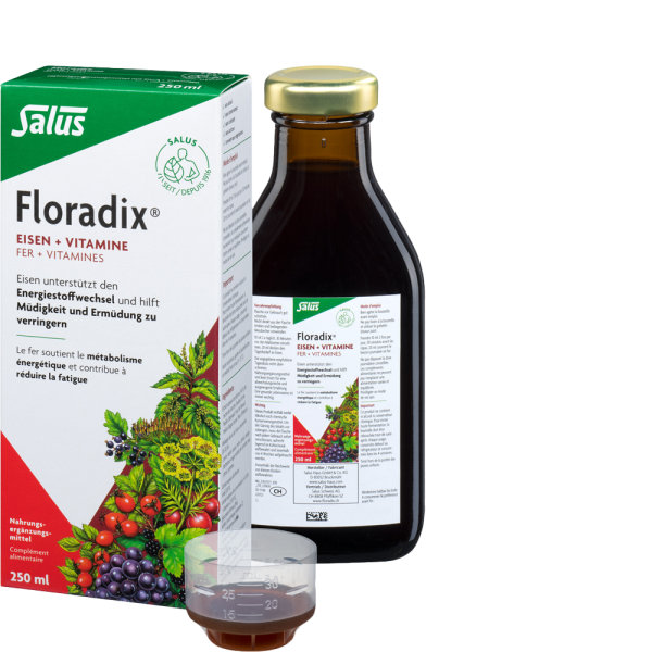 FLORADIX Eisen + Vitamine 250 ml