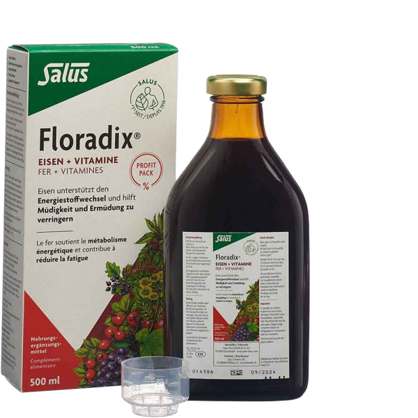 FLORADIX Eisen + Vitamine 500 ml
