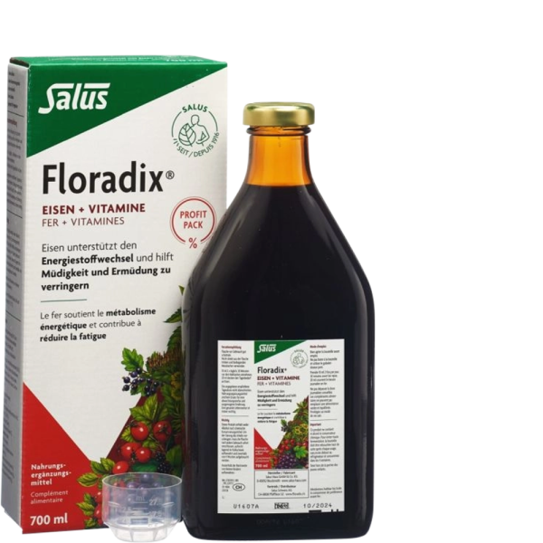 FLORADIX Eisen + Vitamine 700 ml