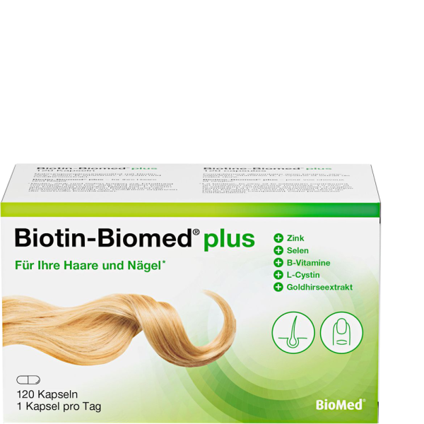 Biotin Biomed plus Kapseln 120 Stück