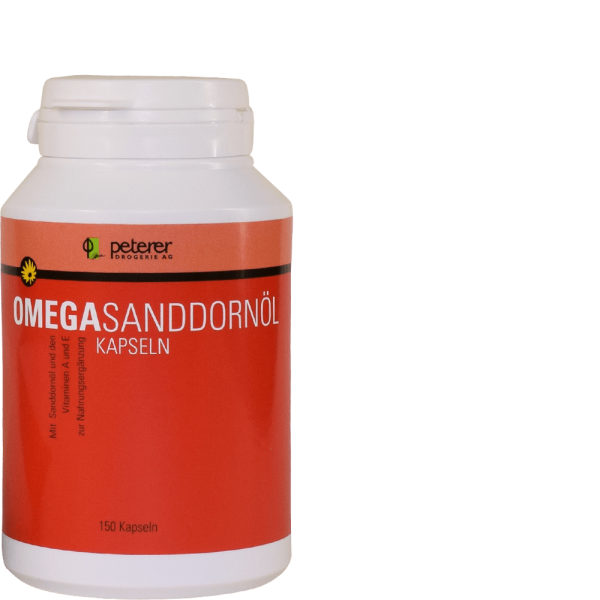 Sanddornöl Omega Kapseln 150 Stück